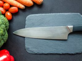 Как заточить нож без точилки дома?